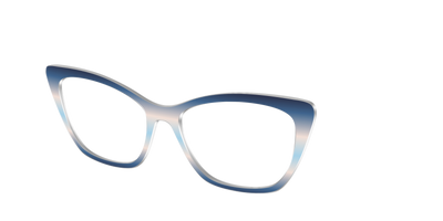 The Hydrangea Haze Gradient - Angle Top Thumbnail - Pair Eyewear