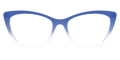 The Indigo Gradient Crystal - Front Top Thumbnail - Pair Eyewear