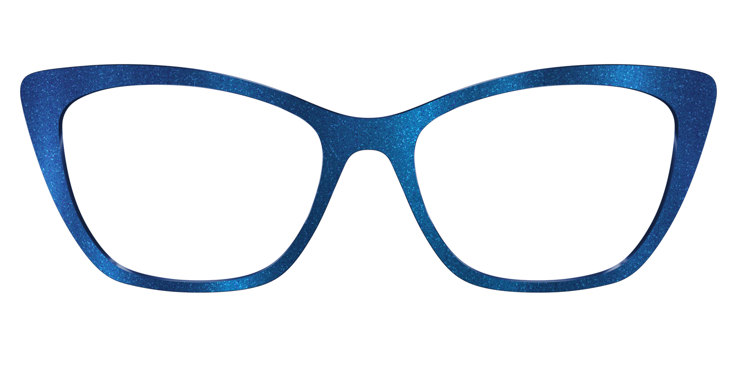 The Indigo Shimmer - Front Top Image - Pair Eyewear