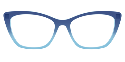 The Indigo to Sky Blue Gradient Crystal - Front Top Thumbnail - Pair Eyewear