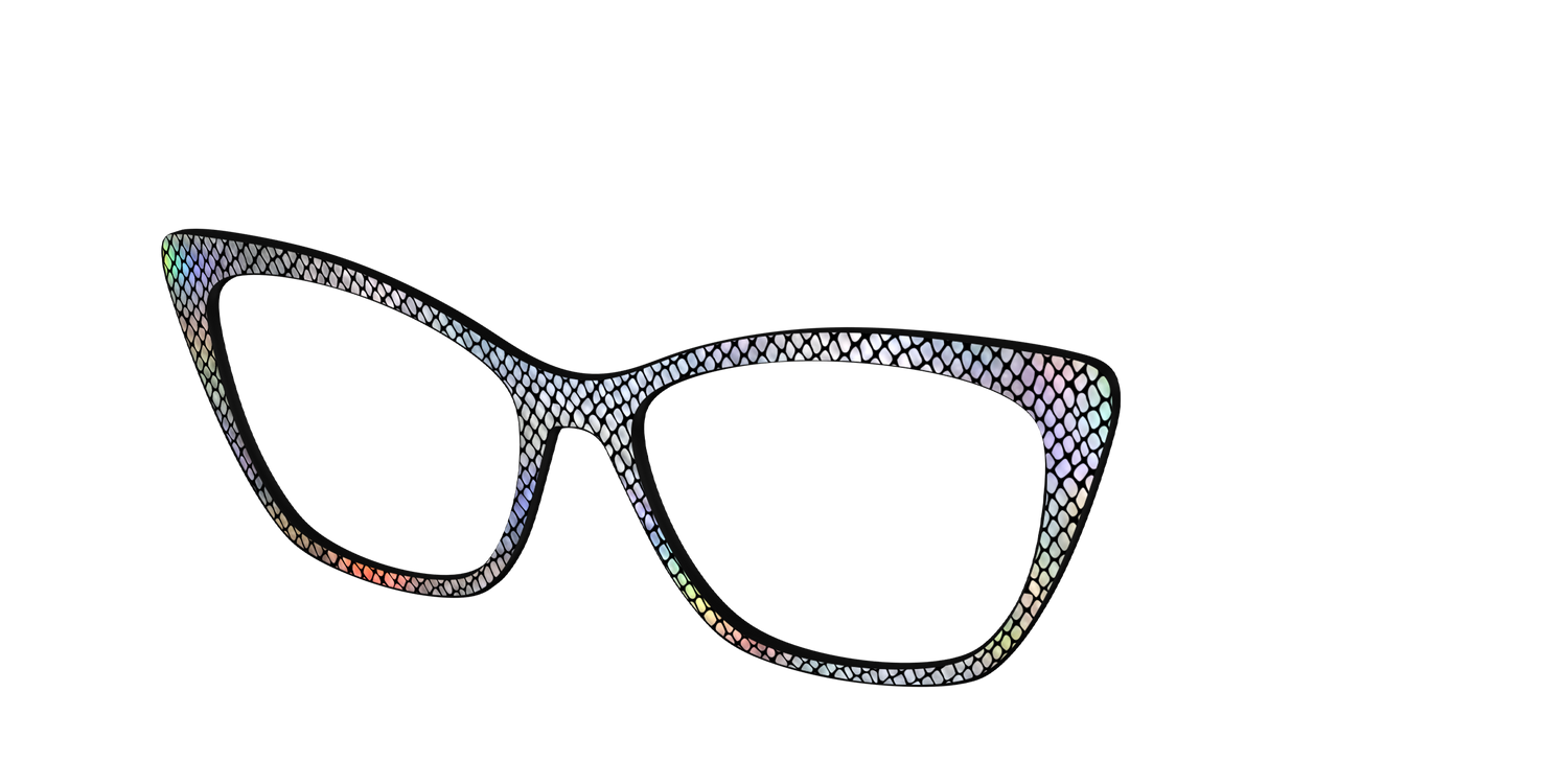 The Iridescent Serpent - Angle Top Image - Pair Eyewear