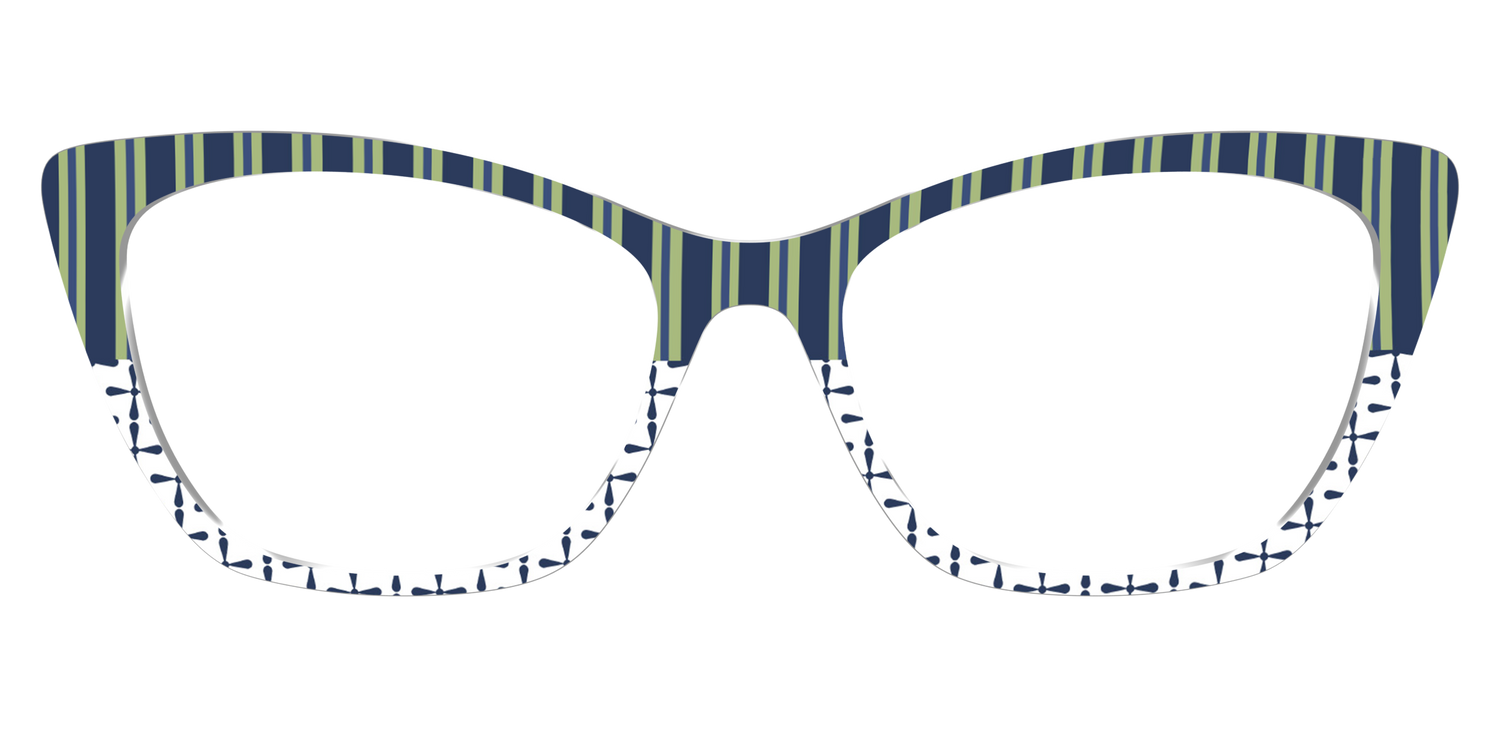The Kayak Stripes - Front Top Image - Pair Eyewear