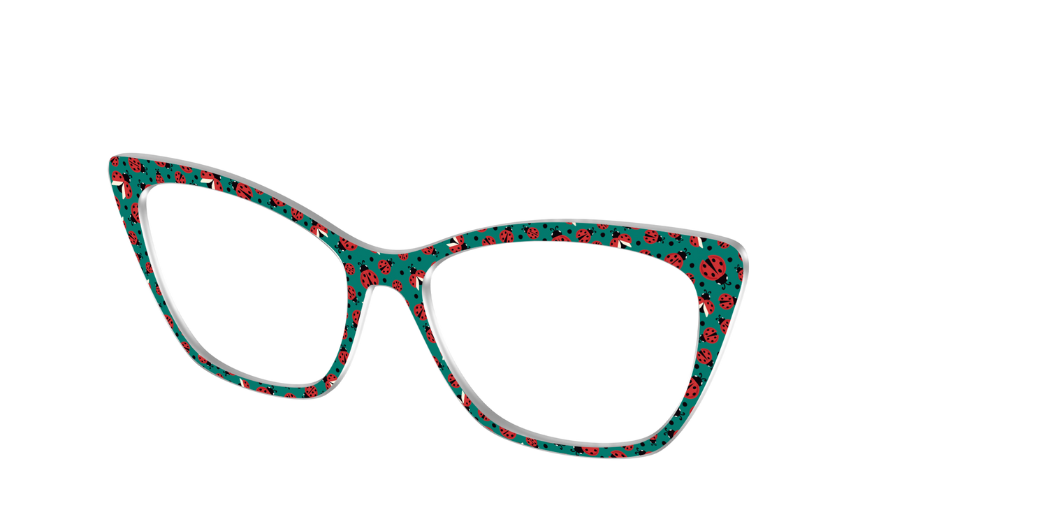 The Ladybug Bunch - Angle Top Image - Pair Eyewear