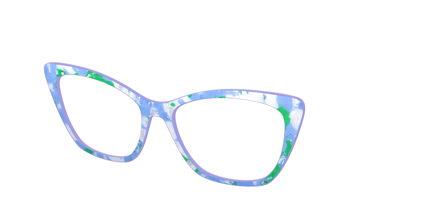 The Lakeside Pearl Marble - Angle Top Image - Pair Eyewear