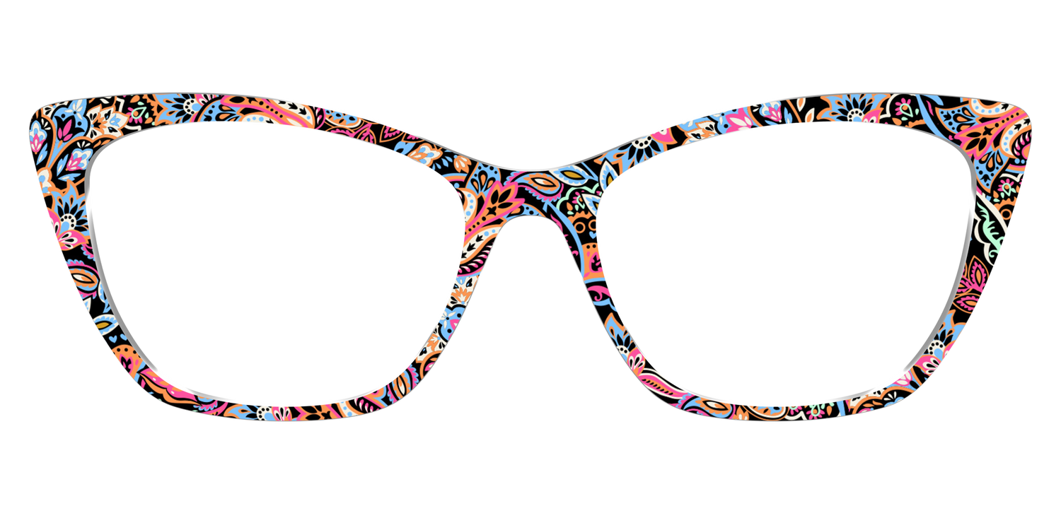 The Lavish Paisley - Front Top Image - Pair Eyewear