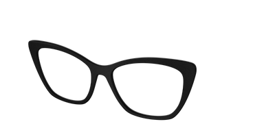 The Matte Black - Angle Top Thumbnail - Pair Eyewear
