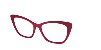 The Matte Burgundy - Angle Top Thumbnail - Pair Eyewear