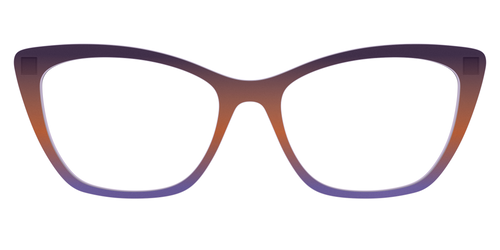 The Matte Midnight to Violet Gradient - Pair Eyewear