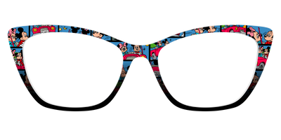 The Mickey & Minnie Comic Split - Front Top Thumbnail - Pair Eyewear