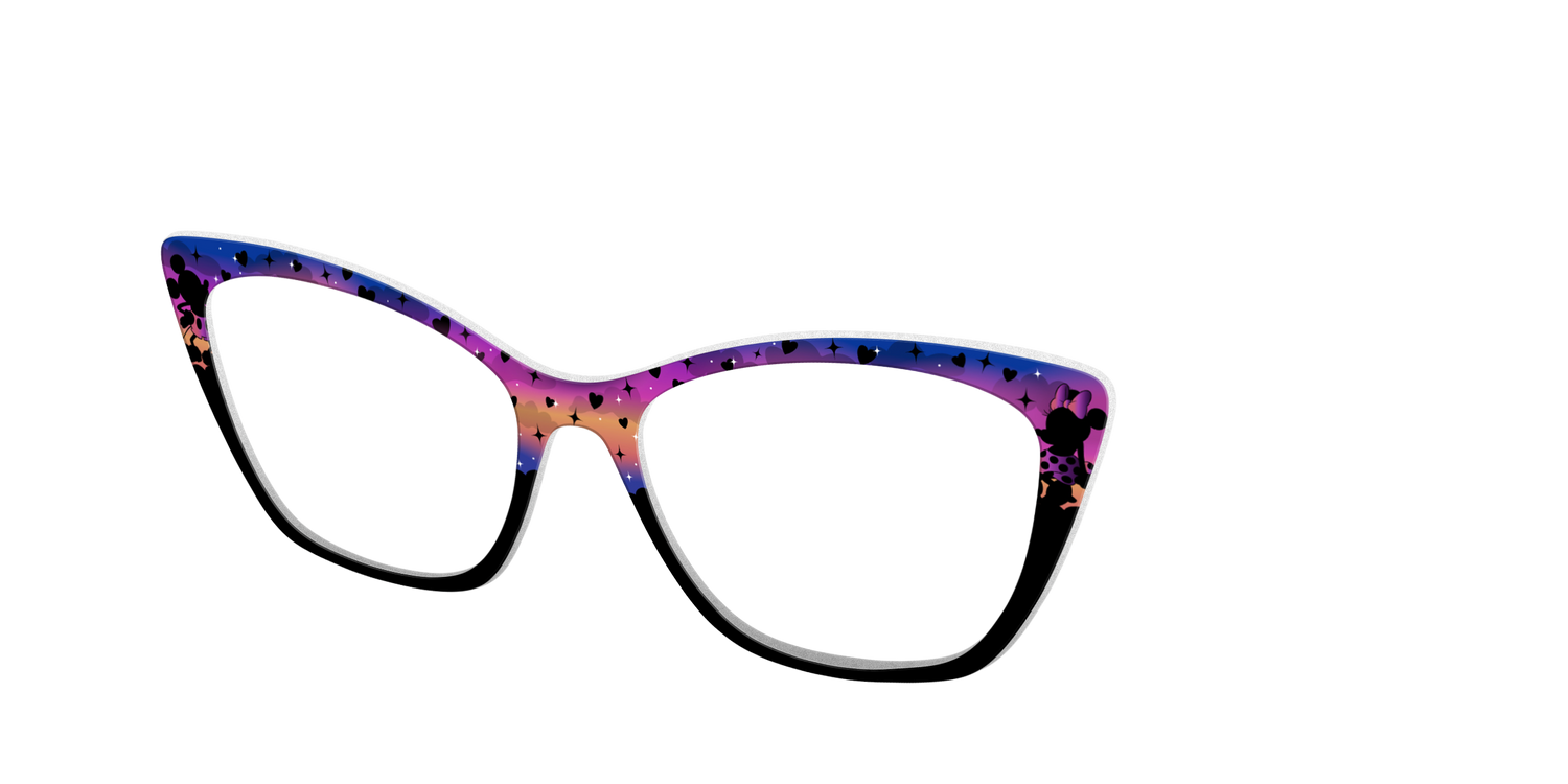 The Mickey & Minnie Shadow Play - Angle Top Image - Pair Eyewear