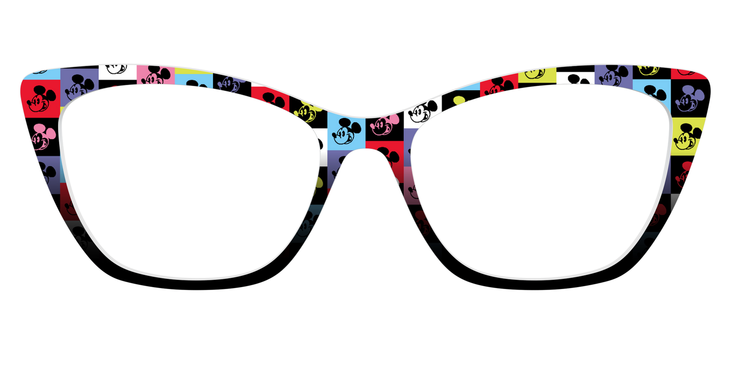 The Mickey Check - Front Top Image - Pair Eyewear