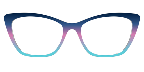 The Midnight to Aquamarine Gradient - Pair Eyewear