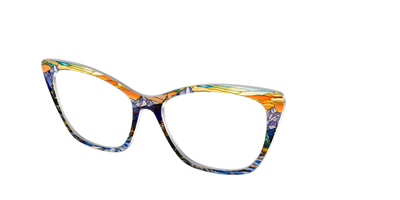 The Mountainscape Stained Glass - Angle Top Thumbnail - Pair Eyewear
