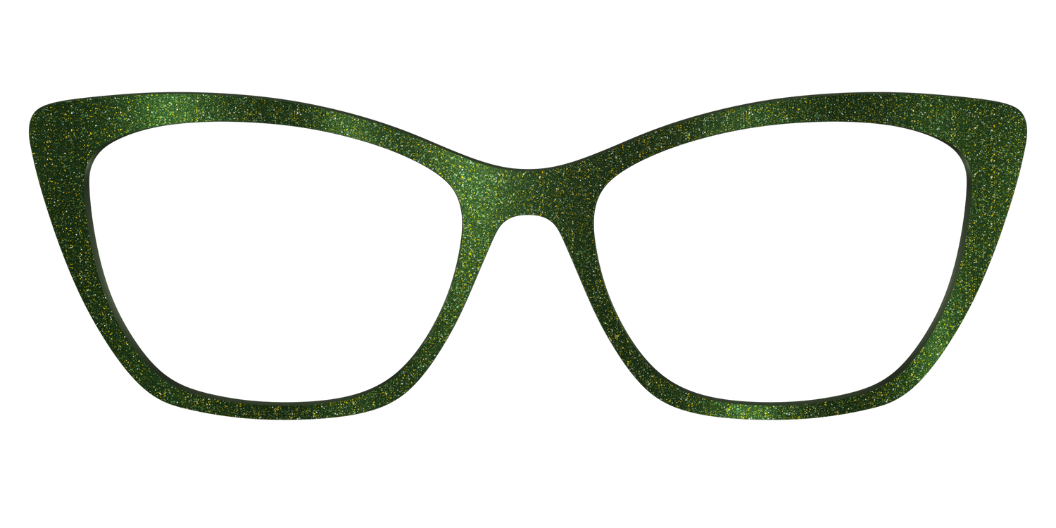 The Olive Shimmer - Front Top Image - Pair Eyewear