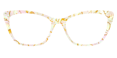 The Opalescent Pearl with Gold Streaks - Front Top Thumbnail - Pair Eyewear