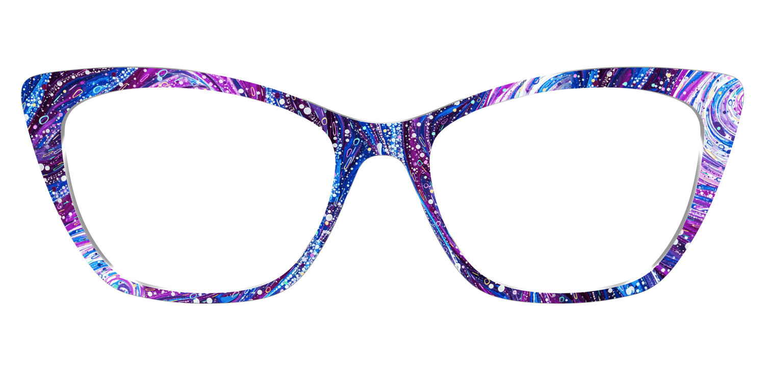 The Orchid Kaleidoscope - Front Top Image - Pair Eyewear