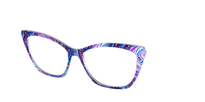 The Orchid Kaleidoscope - Angle Top Thumbnail - Pair Eyewear