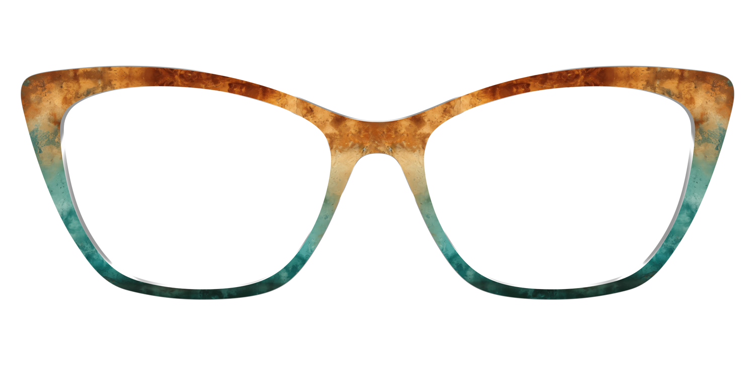 The Oxidized Copper - Front Top Image - Pair Eyewear