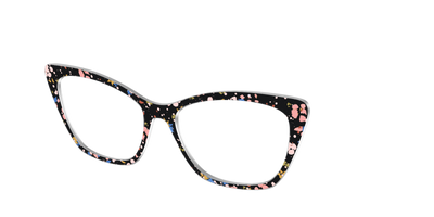 The Pallid Paint Splatter - Angle Top Thumbnail - Pair Eyewear