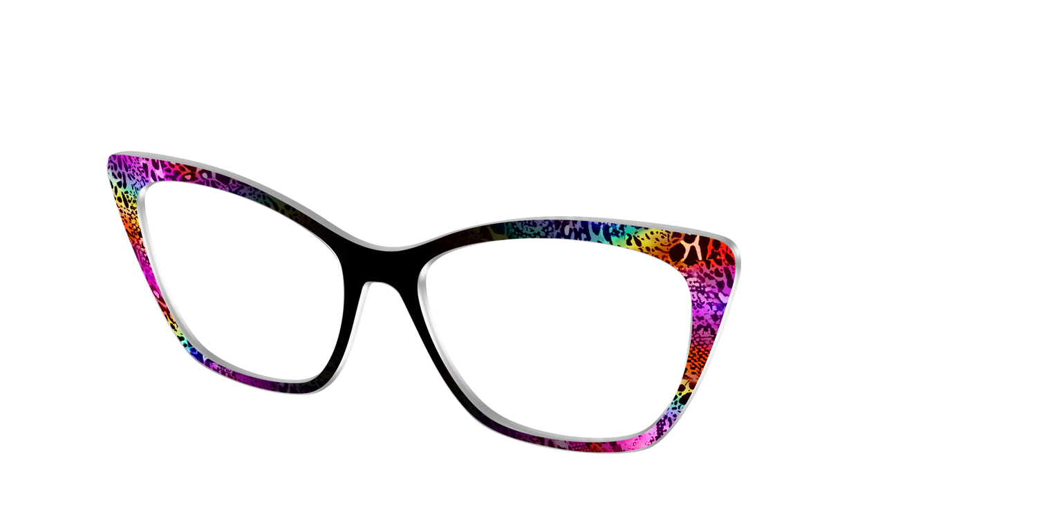 The Paradise Print Mix - Angle Top Image - Pair Eyewear