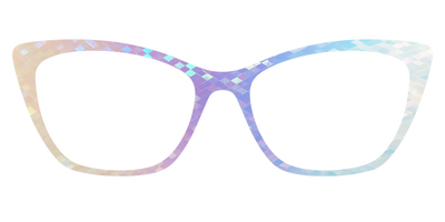 The Pastel Rainbow Prisms - Front Top Thumbnail - Pair Eyewear