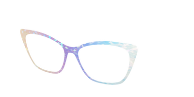 The Pastel Rainbow Prisms - Angle Top Thumbnail - Pair Eyewear