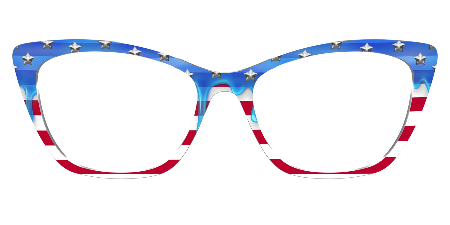 The Patriotic Slime - Front Top Image - Pair Eyewear
