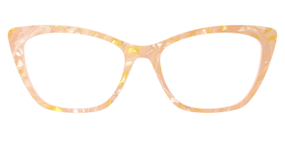 The Peach Creamsicle Pearl Marble - Front Top Thumbnail - Pair Eyewear