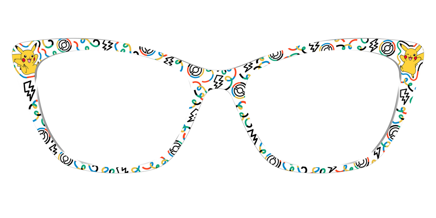 Pikachu Doodle - Front Top Image - Pair Eyewear