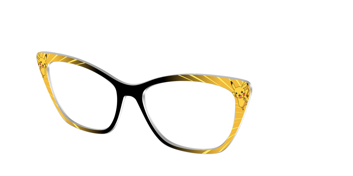 Pikachu Power - Angle Top Image - Pair Eyewear