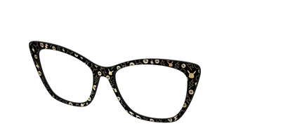 The Pikachu with Gold Foil - Angle Top Thumbnail - Pair Eyewear