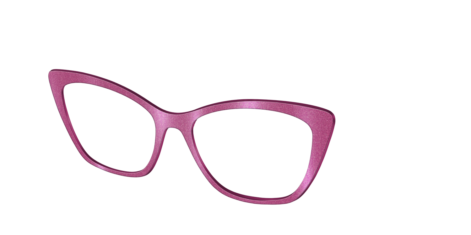 The Pink Shimmer - Angle Top Image - Pair Eyewear