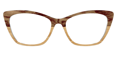 The Pirate Plank Wood Split - Front Top Thumbnail - Pair Eyewear