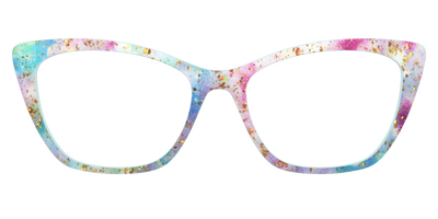 The Pixie Bokeh with Gold Flakes - Front Top Thumbnail - Pair Eyewear