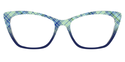 The Poetic Plaid - Front Top Thumbnail - Pair Eyewear
