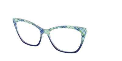 The Poetic Plaid - Angle Top Thumbnail - Pair Eyewear