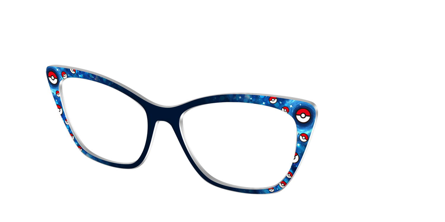 Poké Ball - Angle Top Image - Pair Eyewear