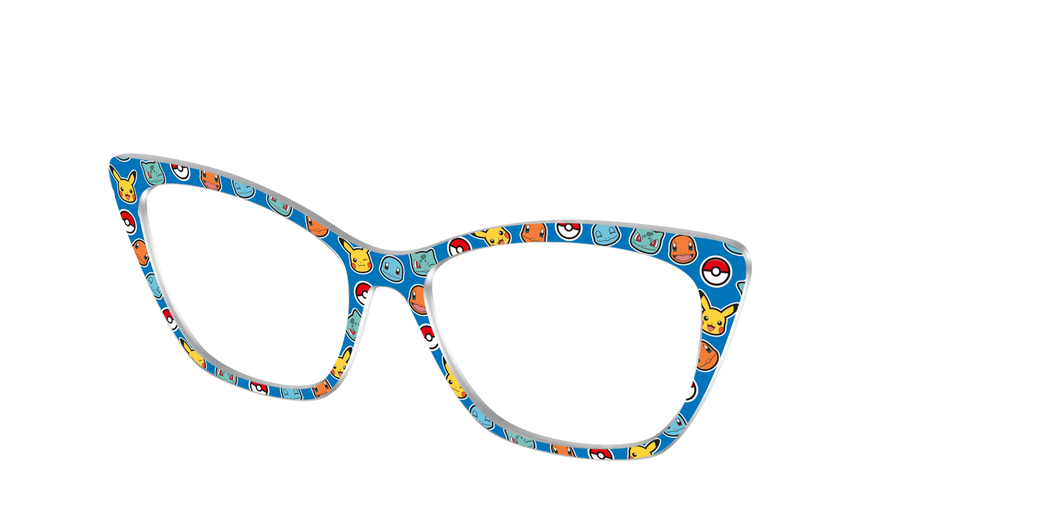 Pokémon Multi Dot - Angle Top Image - Pair Eyewear