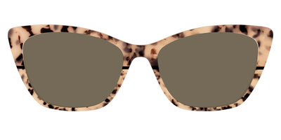 The Polarized Bisque Tortoise Split Sun Top - Front Top Thumbnail - Pair Eyewear
