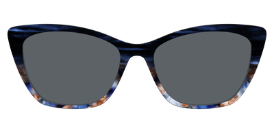 The Polarized Blue Horn Tortoise Sun Top - Front Top Thumbnail - Pair Eyewear