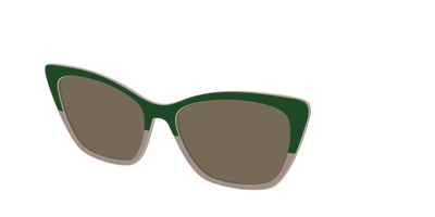 The Polarized Cedar & Sap Crystal Split Sun Top - Angle Top Thumbnail - Pair Eyewear