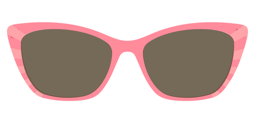 The Polarized Fruit Punch Sunburst Sun Top - Pair Eyewear
