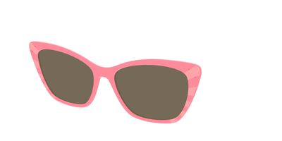 The Polarized Fruit Punch Sunburst Sun Top - Angle Top Thumbnail - Pair Eyewear