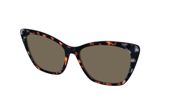 The Polarized Gray & Amber Tortoise Sun Top - Angle Top Thumbnail - Pair Eyewear