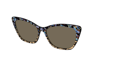 The Polarized Oasis Tortoise Split Sun Top - Angle Top Thumbnail - Pair Eyewear