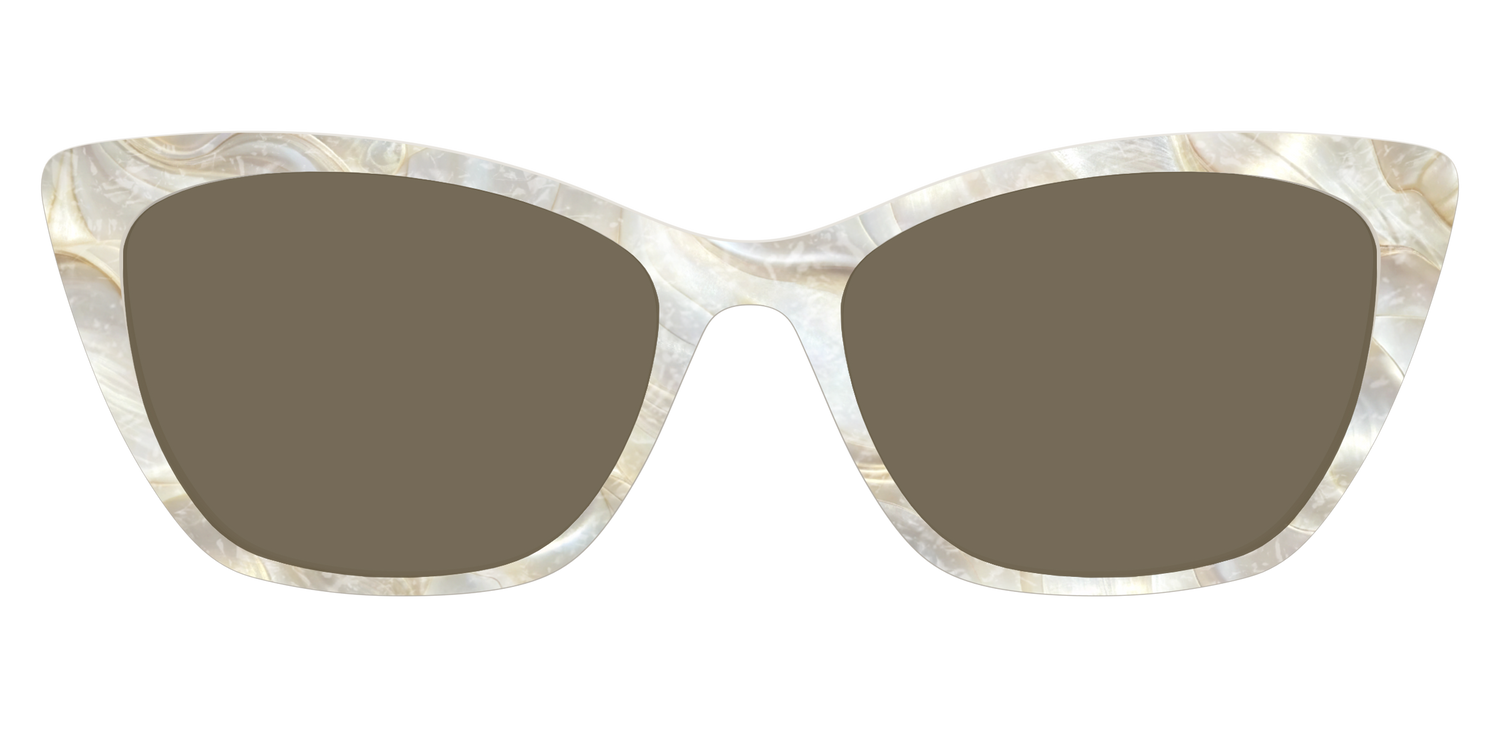 The Polarized Sandbar Pearl Sun Top - Front Top Image - Pair Eyewear