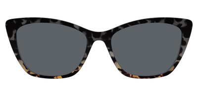 The Polarized Shadow Tortoise Sun Top - Front Top Thumbnail - Pair Eyewear