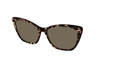 The Polarized Sienna Tortoise Sun Top - Angle Top Thumbnail - Pair Eyewear
