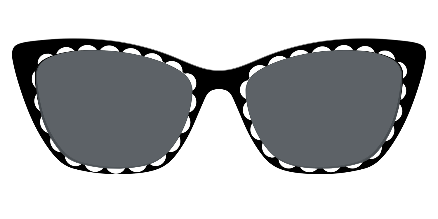 The Polarized Stylish Daisy Sun Top - Front Top Image - Pair Eyewear