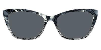 The Polarized Zebra Pearl Split Sun Top - Front Top Thumbnail - Pair Eyewear